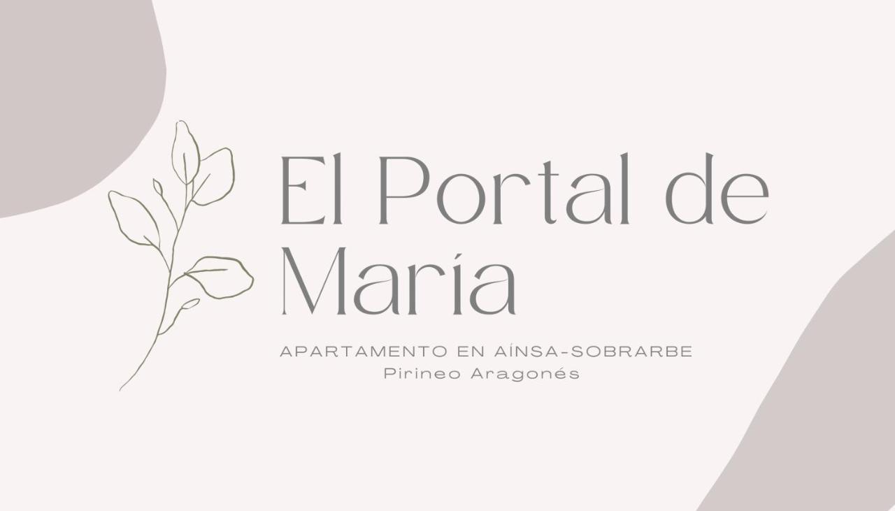 El Portal De Maria Apartment Ainsa Exterior photo